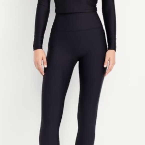 Old Navy Active Extra-High Waisted PowerSoft Boundless 7/8 Pocket Legging M Tall - Picture 2 of 4